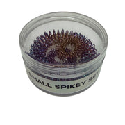 Oil Slick Wrist and Finger Spikey Set - Small set in clear round packaging