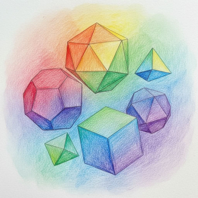 Prism Pencils by CMY Cubes