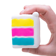 Peace O' Cake NeeDoh colourful layered squishy product image