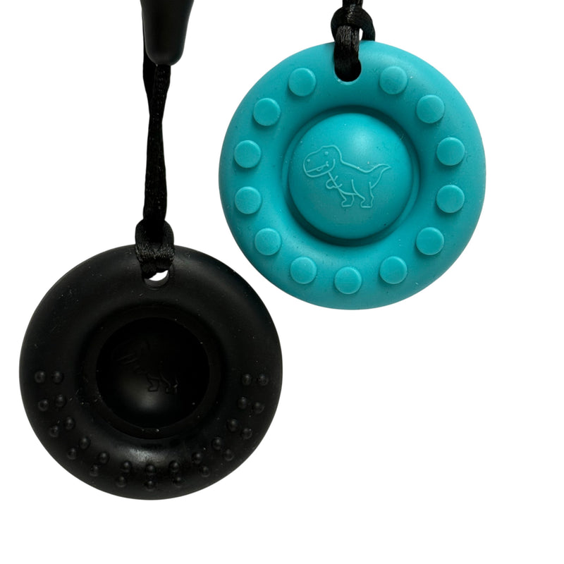Silicone Pop It Necklace - Sensory Tool & Chew Support