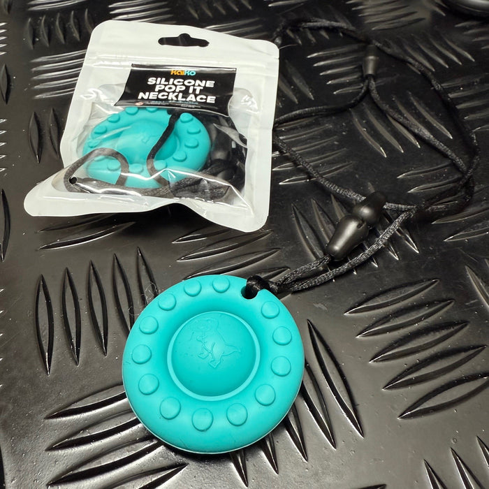 Silicone Pop It Necklace - Sensory Tool & Chew Support