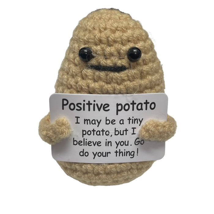 Mini Crochet Plush Supports - Positive Poo & Positive Potato