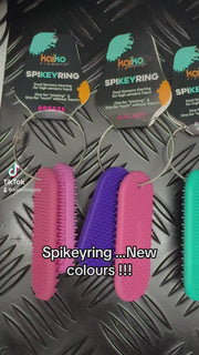 Kaiko SpiKEYring sensory pads shown in multiple colourways