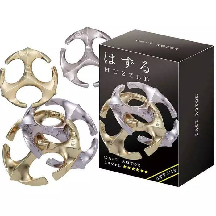 Huzzle Cast Metal Puzzles - 6 Skill Levels : Beginner to Advanced