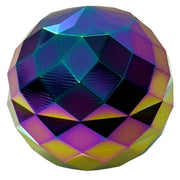 Spectra Optical Spinning Gyroscope reflective faceted top view