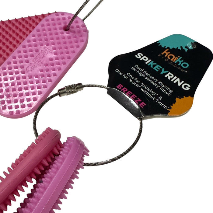 Spikeyring with Dual Pads -  'Ouch'without Harm & 'Picking' Supports