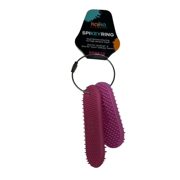 Spikeyring with Dual Pads -  'Ouch'without Harm & 'Picking' Supports