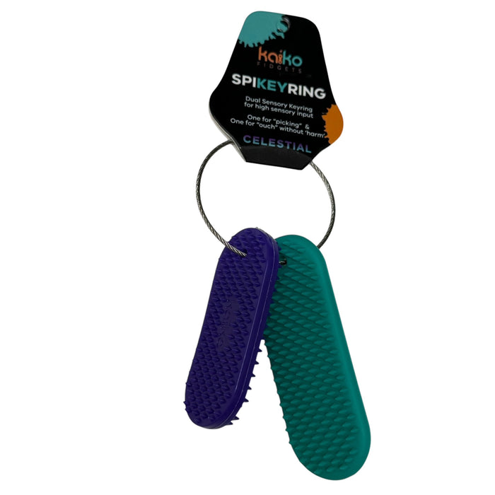 Spikeyring avec 2 supports sensoriels par Kaiko - Support 'Aïe'sans Harm &amp; 'Picking'