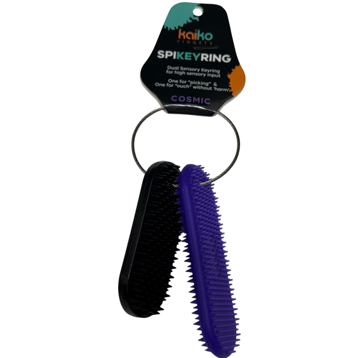 Spikeyring avec 2 supports sensoriels par Kaiko - Support 'Aïe'sans Harm &amp; 'Picking'