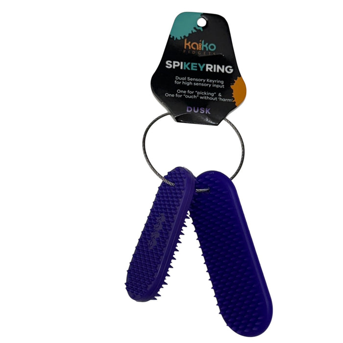 Spikeyring avec 2 supports sensoriels par Kaiko - Support 'Aïe'sans Harm &amp; 'Picking'