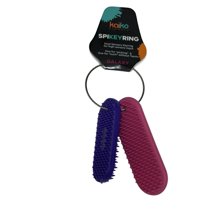 Spikeyring avec 2 supports sensoriels par Kaiko - Support 'Aïe'sans Harm &amp; 'Picking'