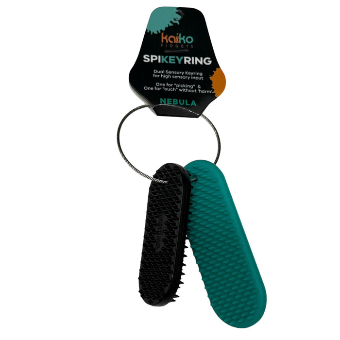 Spikeyring avec 2 supports sensoriels par Kaiko - Support 'Aïe'sans Harm &amp; 'Picking'