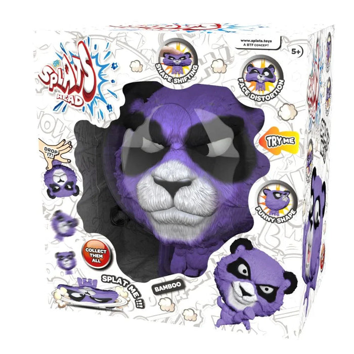 BAMBOO-  SPLATS HEAD  Purple Tiger