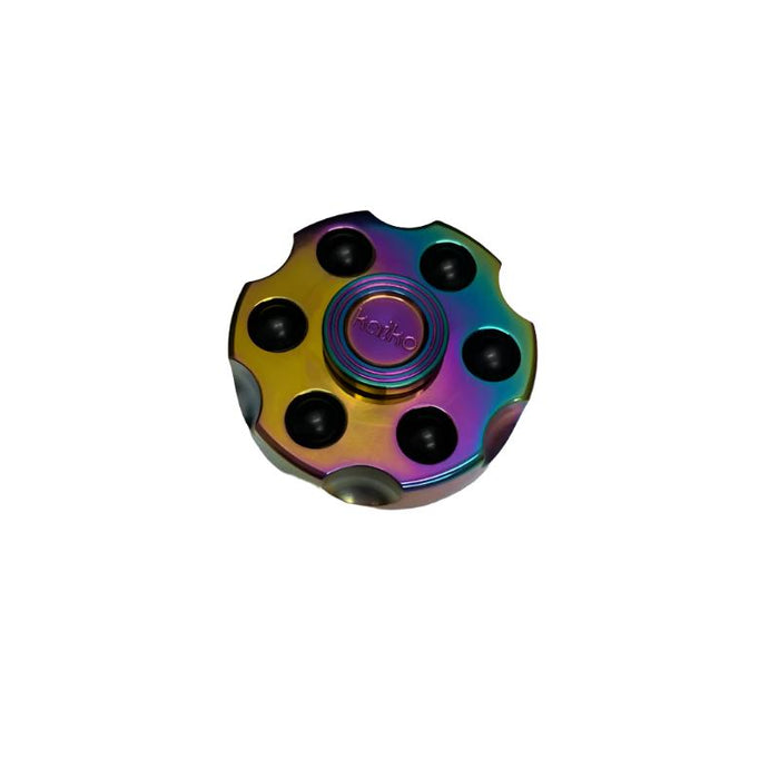 REVOLVER Spinner Fidget - Oil Slick Metal