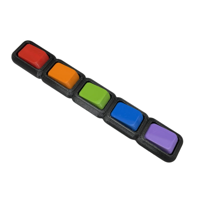 Button Switch 5 Rainbow Stick - Fidgets by Amelie