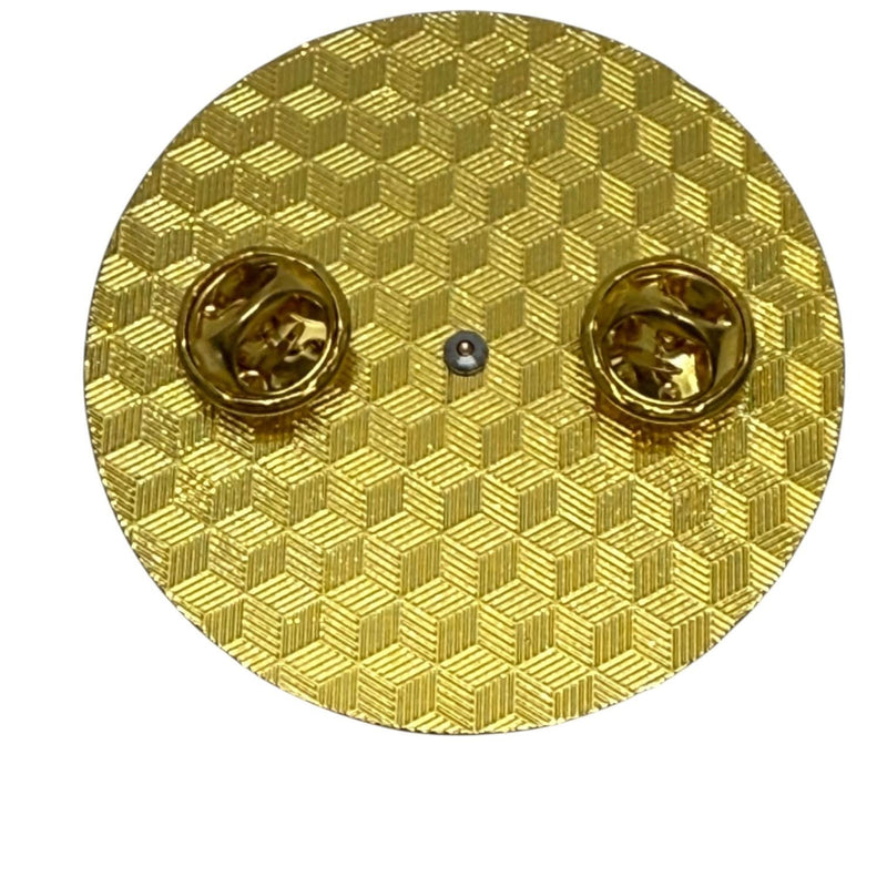 Today's Pronouns are... Rotating Metal XL Pin Badge