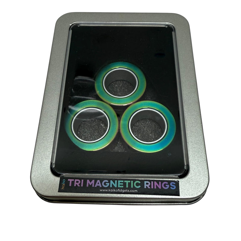 Three Magnetic Rings TRI Magnetic Rings : METAL Kaiko Exclusive! — My Sensory Store