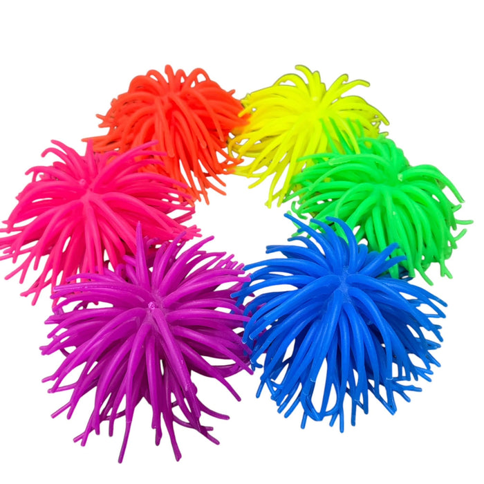 VIBRANT Colour Tickle On Top - Pack of 6 Sensory Squishy Toppers