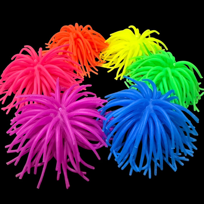 VIBRANT Colour Tickle On Top - Pack of 6 Sensory Squishy Toppers