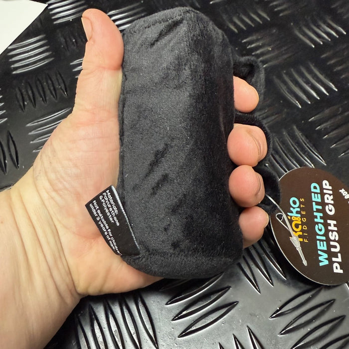 WEIGHTED Plush Grip with Kinetic Sand - 265gm