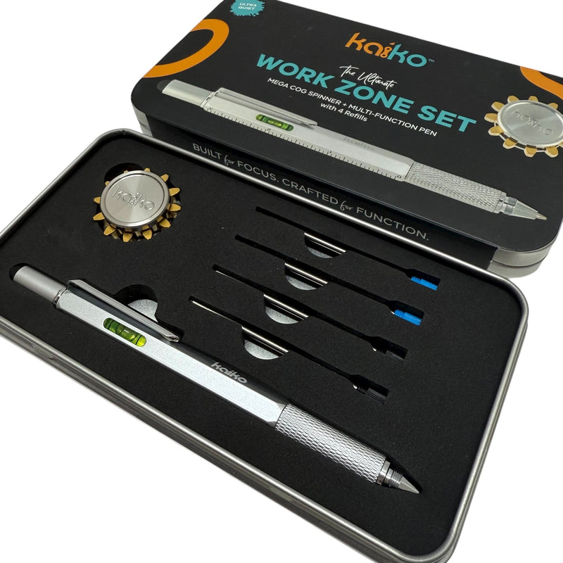 Work Zone Set - Mega Cog and Multi Function Pen with 4 refills