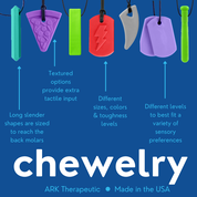 ARK Chew TAGS - 2 tags on cord