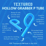 ARK HOLLOW & Textured P Grabber Oral Hand Chew