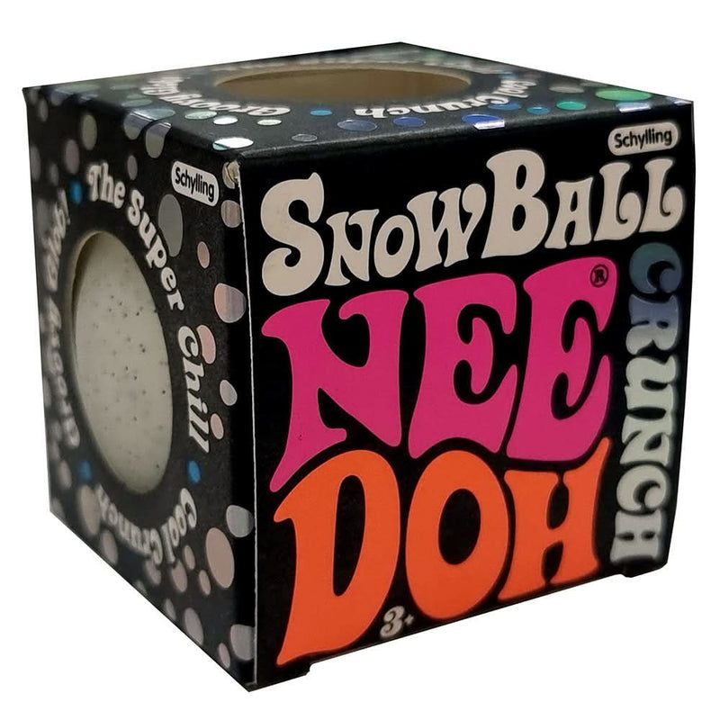 CRUNCHY Nee Doh Snow Ball Squishy