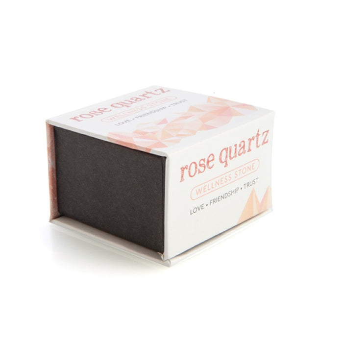 Raw Rose Quartz Wellness Stone