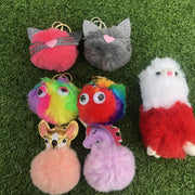 Fluffy Keyrings