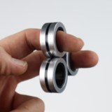 Original Magnetic Fidget Rings - Sliver Colour Plastic