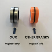 Original Magnetic Fidget Rings - Sliver Colour Plastic