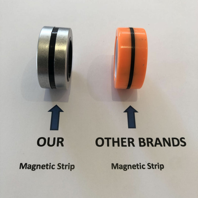 Original Magnetic Fidget Rings - Sliver Colour Plastic