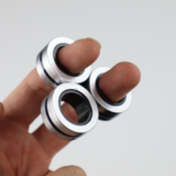 Original Magnetic Fidget Rings - Sliver Colour Plastic