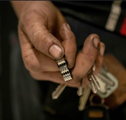 Silkworm Fidget for the Hand by Kaiko