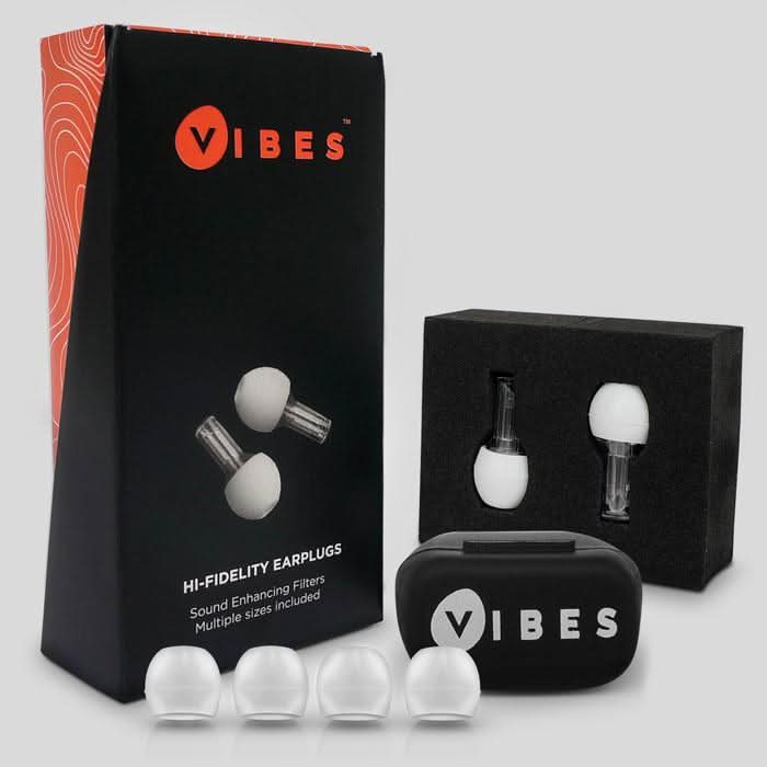 VIBES Hi-Fidelity Reusable Noise Reduction Ear Buds