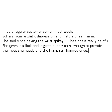 Wrist & Finger Spikey SET