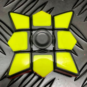 Yellow & White Cube Spinner