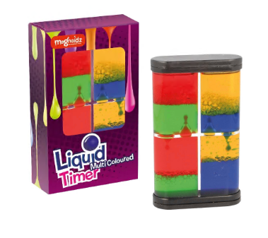 Multi Coloured Liquid Timer - My Sensory Store