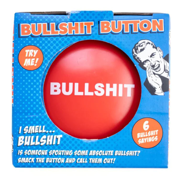 Bullsh*t Button - Hilarious Humour Desk Feature