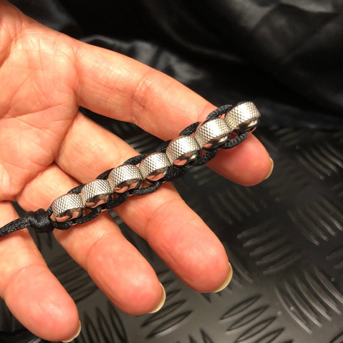 Kaiko Crunchy Caterpillar Unisex Black Necklace