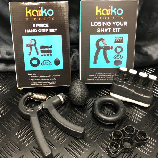 5 Piece Hand Grip Set / Losing Your Sh#t kit - Exerciser & Fidgeting Sensory Kit - My Sensory Store