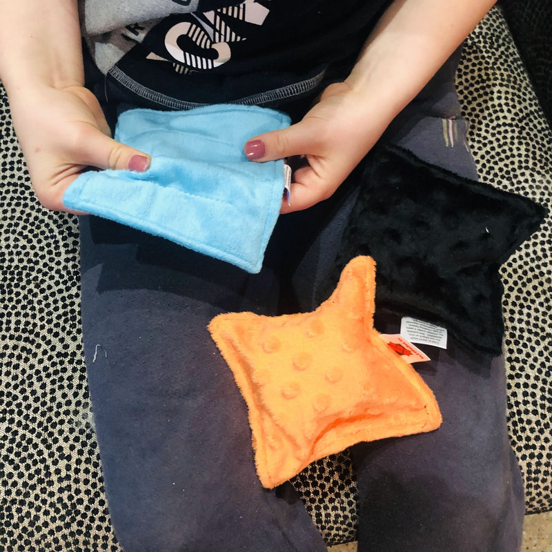 Fabric Sensory Fidgets -Set of 3 - Robust & Pocket Size-My Sensory Store
