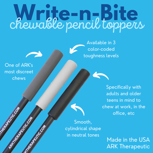 ARK Write-n-Bite Chewable Pen Topper - My Sensory Store