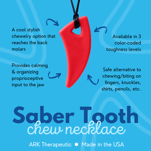 ARK's Saber Tooth Chew Necklace - My Sensory Store